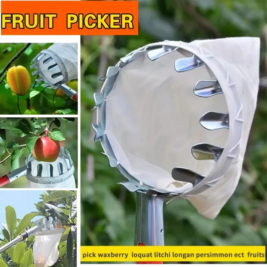 FruitPop™ 360 Fruit Picking Tool With Storage Bag