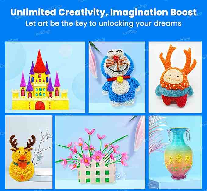 DoodleJoy™ 3D Printer Pen – Draw. Build. Play. Repeat!