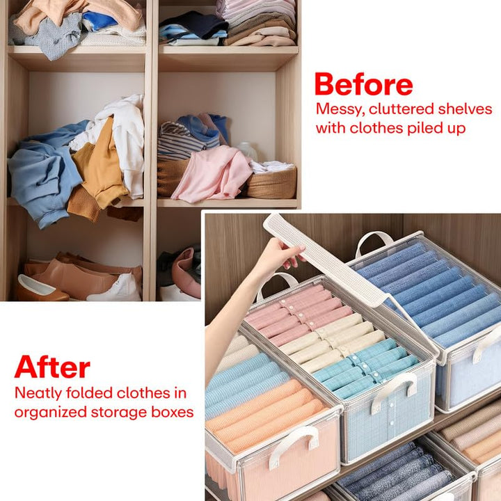 ClosetPro™ Premium Shirt & GarmentCloset Organiser ( Pack of 6 )