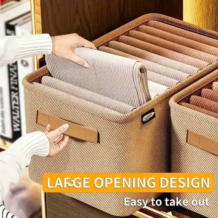 ClosetPro™ Premium Organiser - Shirt & Garment Closet (Pack Of 8)