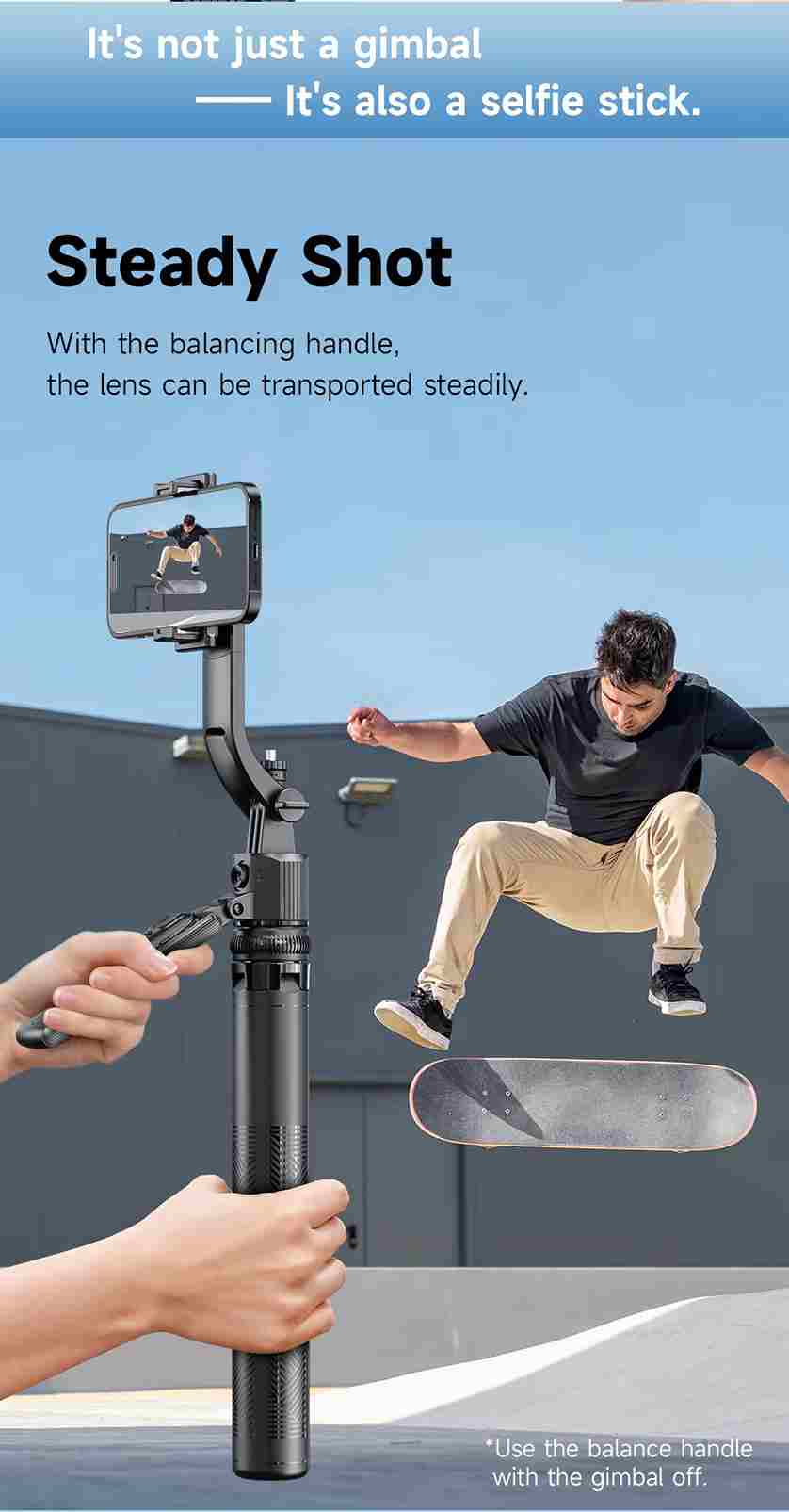 TRIPRO™ 3-in-1 AI TRIPOD with Bluetooth Remote & Selfie Flash