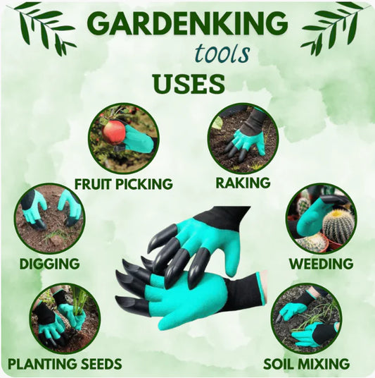 HandSpade™ Smart Garden Gloves with Claws