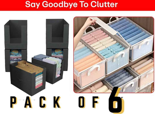 ClosetPro™ Premium Shirt & GarmentCloset Organiser ( Pack of 6 )