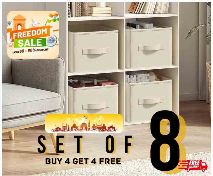 ClosetWell™ Premium Wardrobe - Organizer MultiStorage - Set of 8