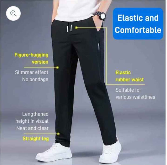 TIGGR™ Premium Men's Lycra Track Pants - ( Multi-Pack)