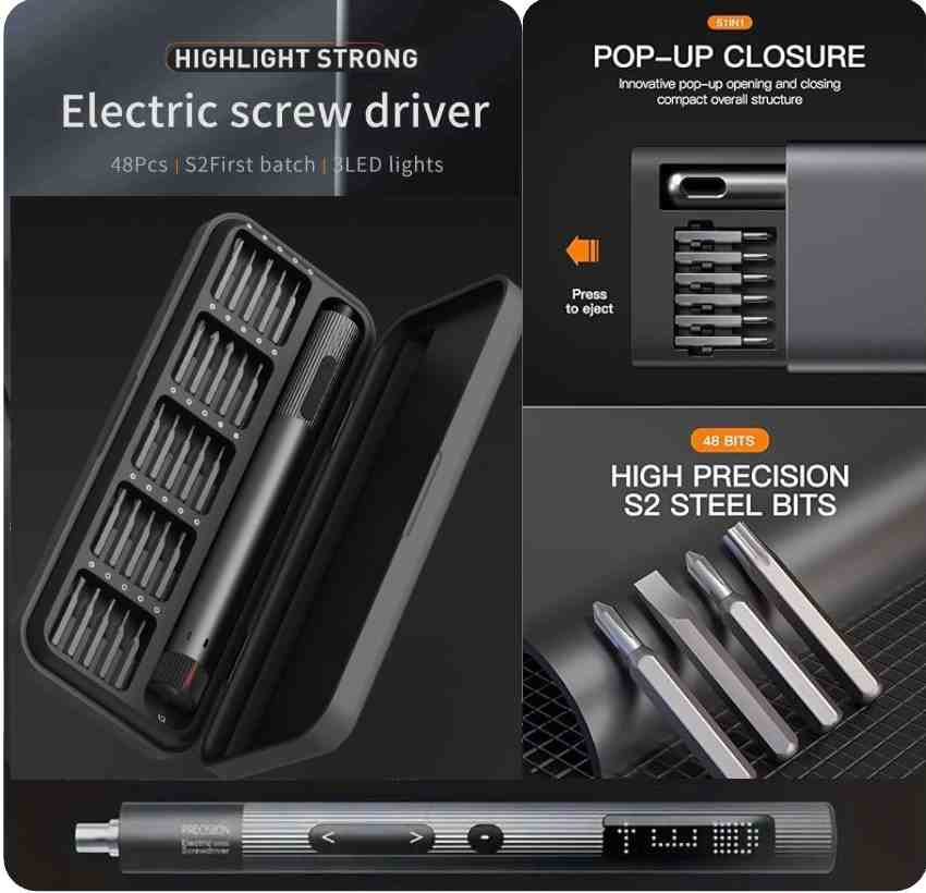ToolTrek™ Pro 24 Pieces Precision Screwdriver Kit