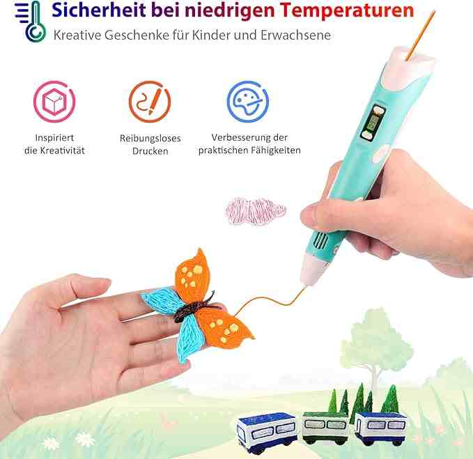 DoodleJoy™ 3D Printer Pen – Draw. Build. Play. Repeat!
