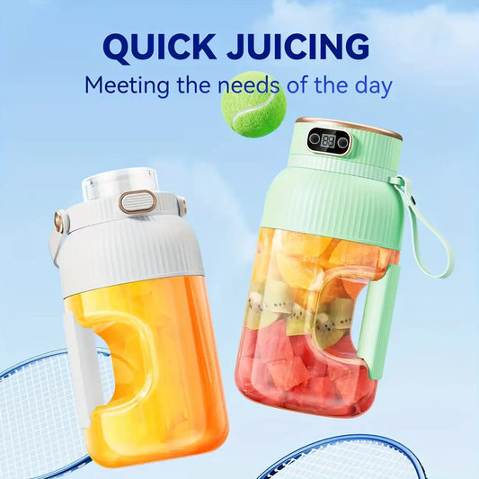 JUSIP™-2 IN 1 Advance |Electric Rechargeable Juicer+Inbuilt Bottle|Sipper