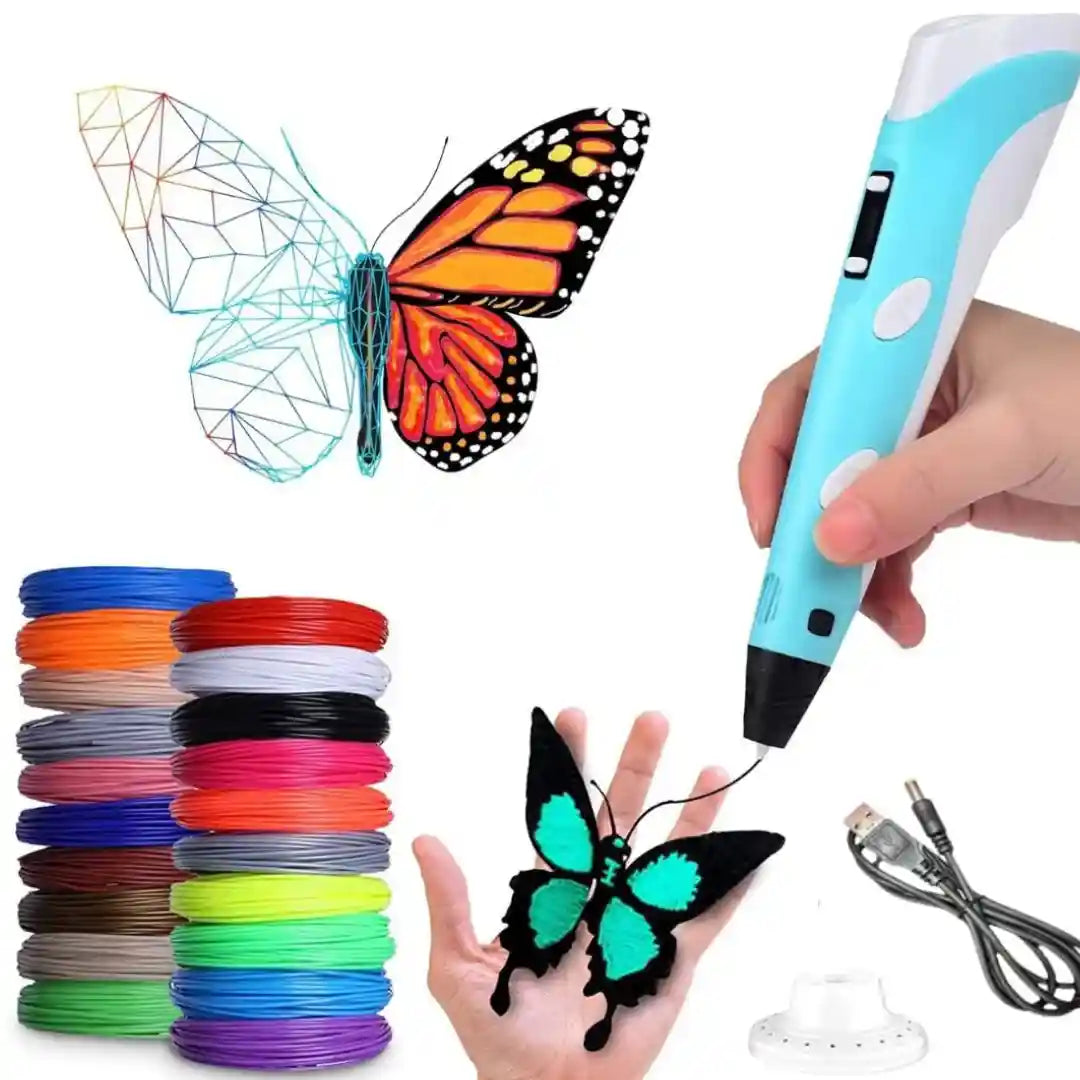 DoodleJoy™ 3D Printer Pen – Draw. Build. Play. Repeat!