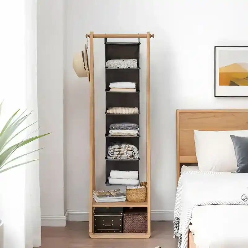 MaxMor™ Hanging Wardrobe MultiUse Organizer  (Pack of 8)