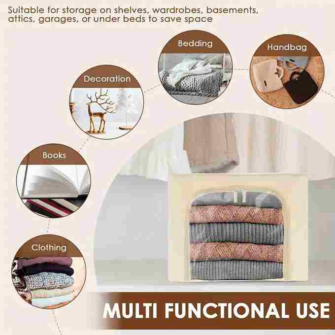 ClosetWell™ Premium  Wardrobe - Organizer MultiStorage - Set of 8