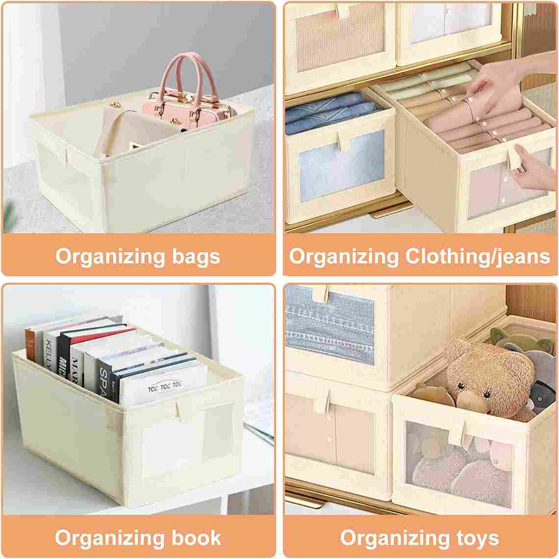 ClosetPro™ Premium Organiser - Shirt & Garment Closet (Pack Of 8)