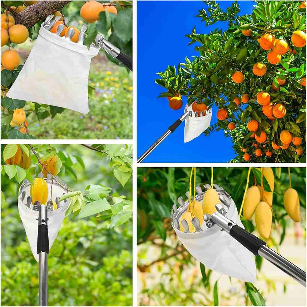 FruitPop™ 360 Fruit Picking Tool With Storage Bag