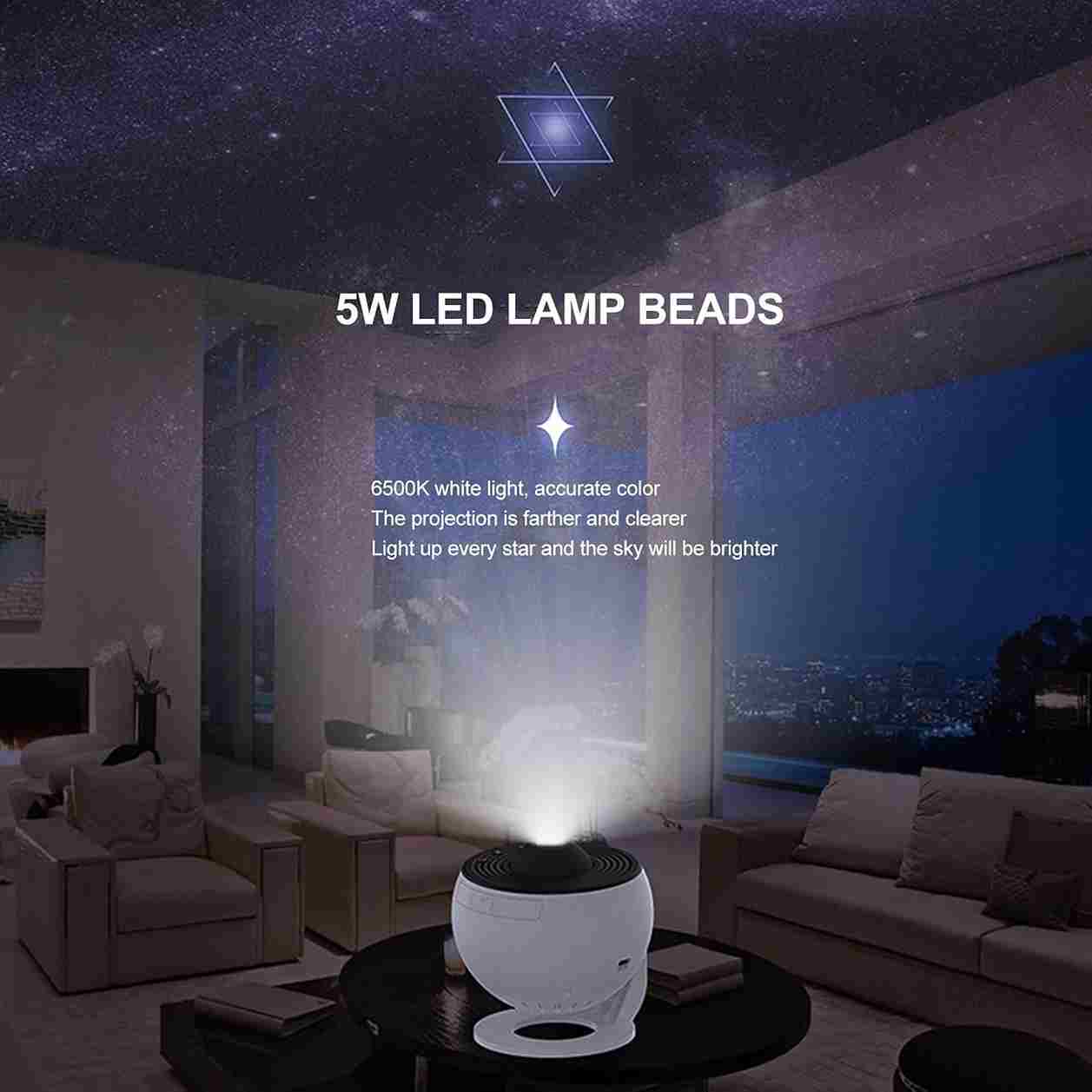 The Galaxy Glaze 360 Pojector - Theme Changing Rotating Projection