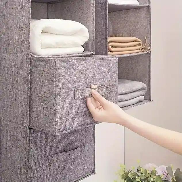 MaxMor™ Hanging Wardrobe MultiUse Organizer  (Pack of 8)