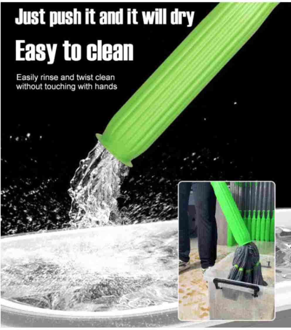 TwistMop™ Bamboo Fiber & 360° Self Cleaning Dual Mop