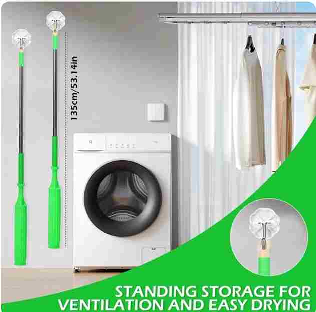 SuperMOP™ Bamboo Fiber & 360° Self Cleaning Dual Mop