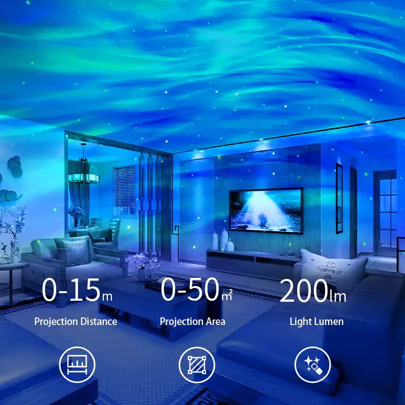 GalazyGazing 360 - Theme Changing Rotating Projection Lamp
