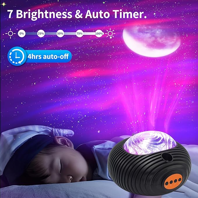GalazyGazing 360 - Theme Changing Rotating Projection Lamp