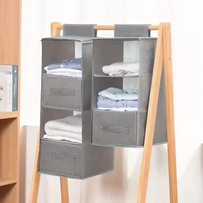 MaxMor™ Hanging Wardrobe MultiUse Organizer  (Pack of 8)
