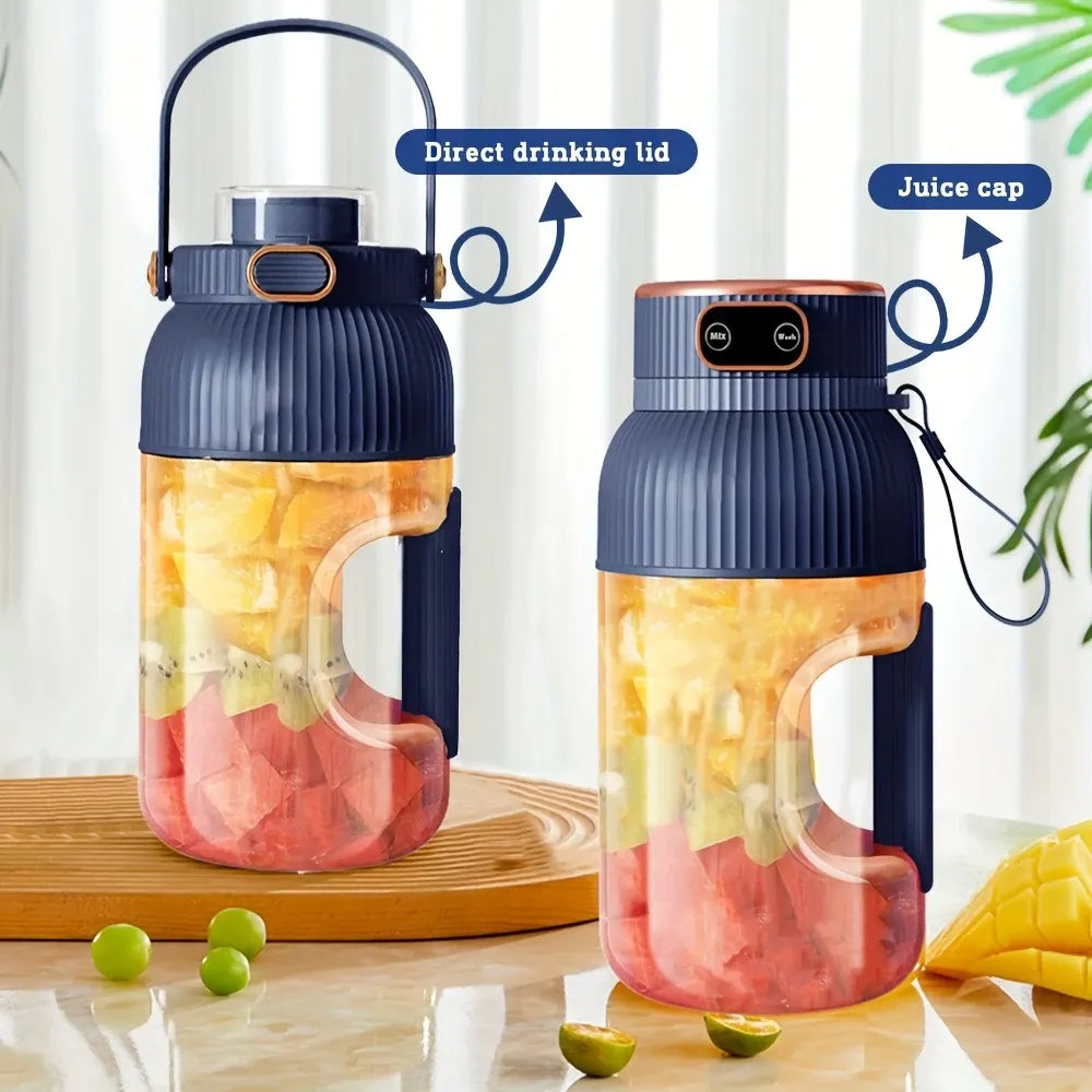 JUSIP™-2 IN 1 Advance |Electric Rechargeable Juicer+Inbuilt Bottle|Sipper