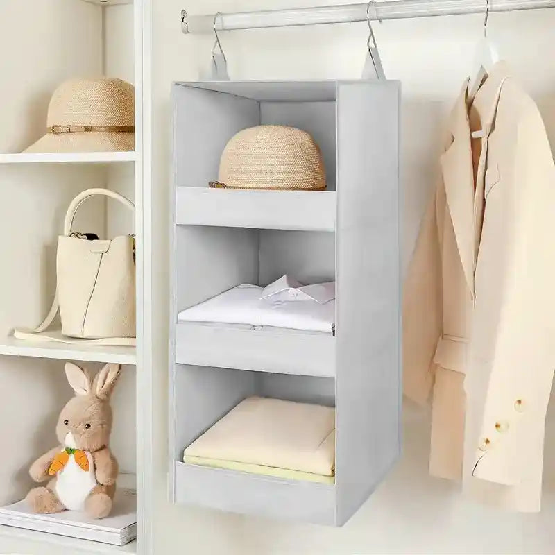 MaxMor™ Hanging Wardrobe MultiUse Organizer  (Pack of 8)