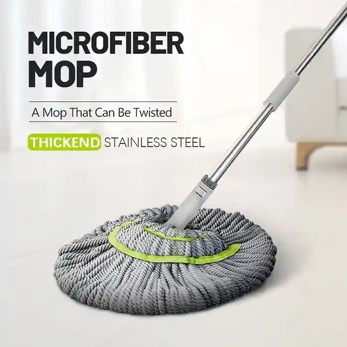 SuperMOP™ Bamboo Fiber & 360° Self Cleaning Dual Mop